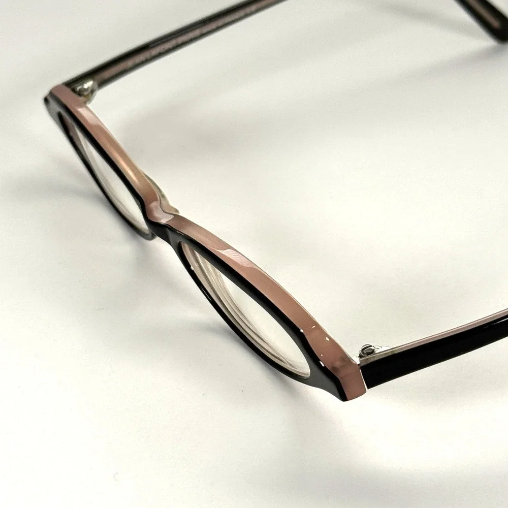 Jean Lafont Paris Bizarre 917 Eyeglasses Frame‎ Only 48-15-138 Black/Purple Oval
